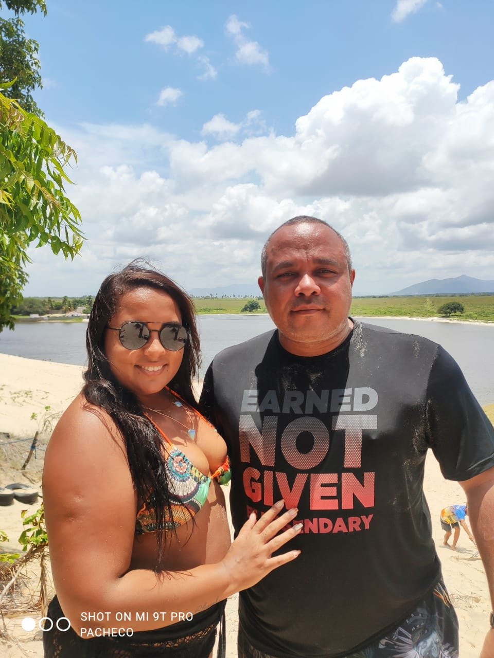 Nossos primeiros sorrisos juntos